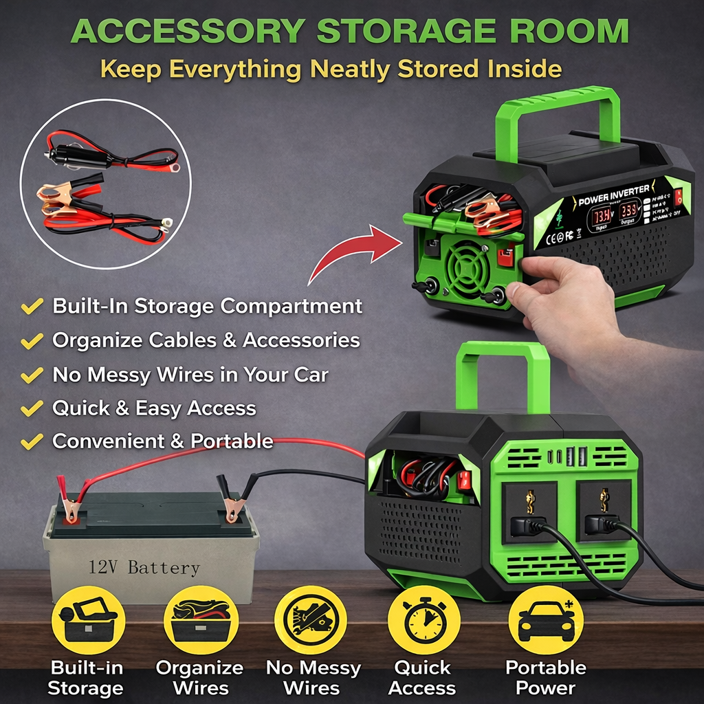 1000W Portable Power Inverter