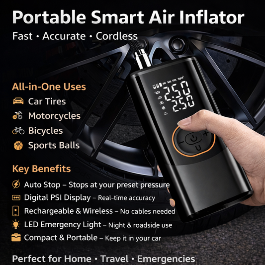Portable Smart Tire Inflator